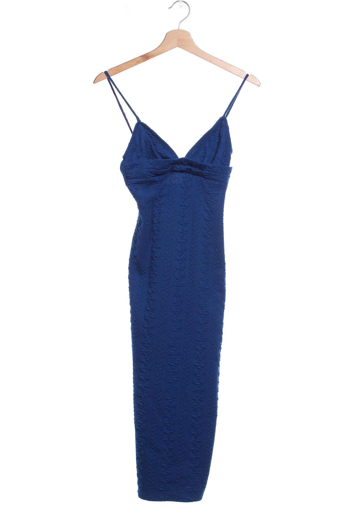 Šaty  Trendyol, Velikost XS, Barva Modrá, Cena  347,00 Kč