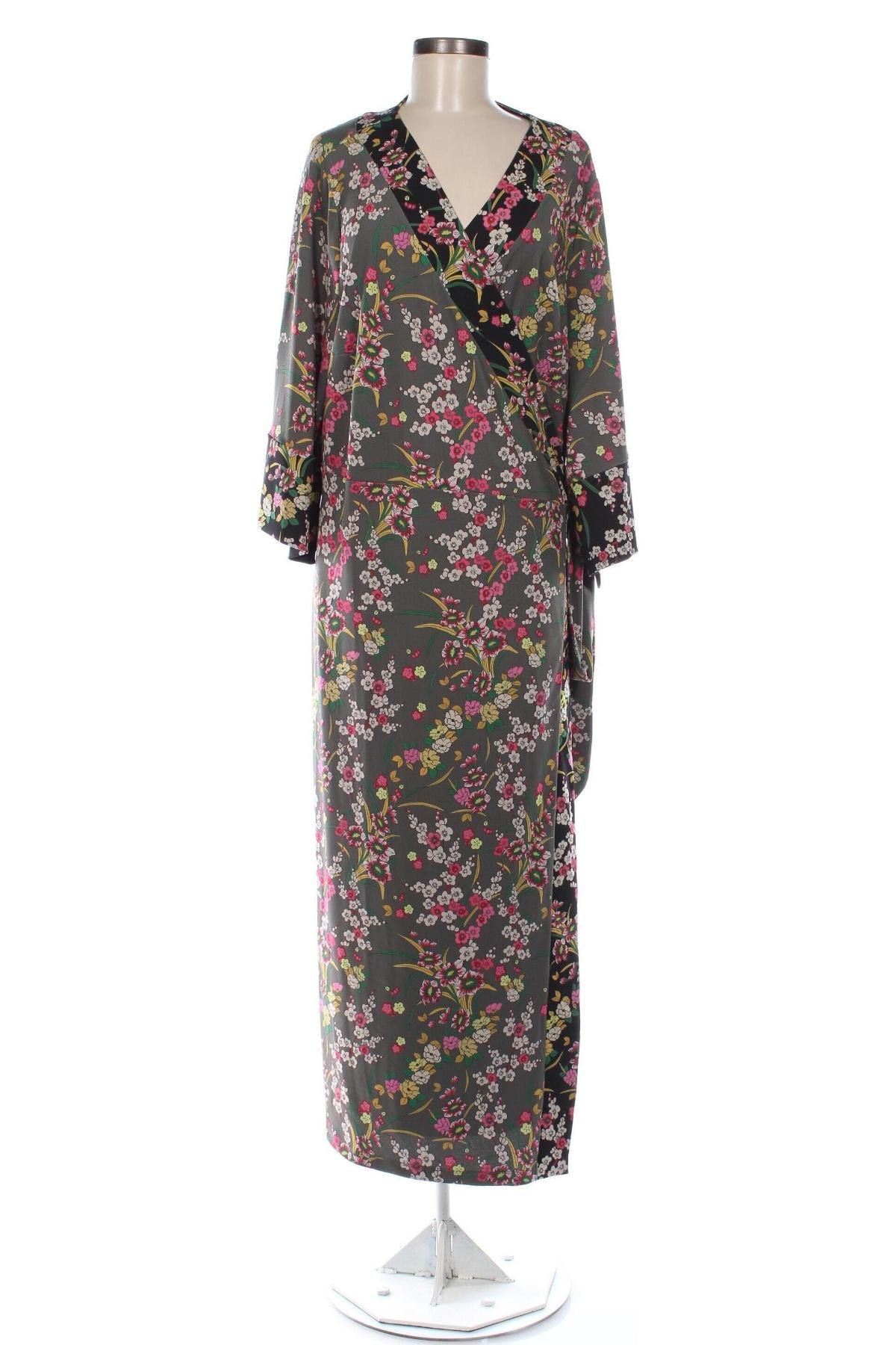 Φόρεμα Ulla Popken, Μέγεθος 3XL, Χρώμα Πολύχρωμο, Τιμή 55,34 €