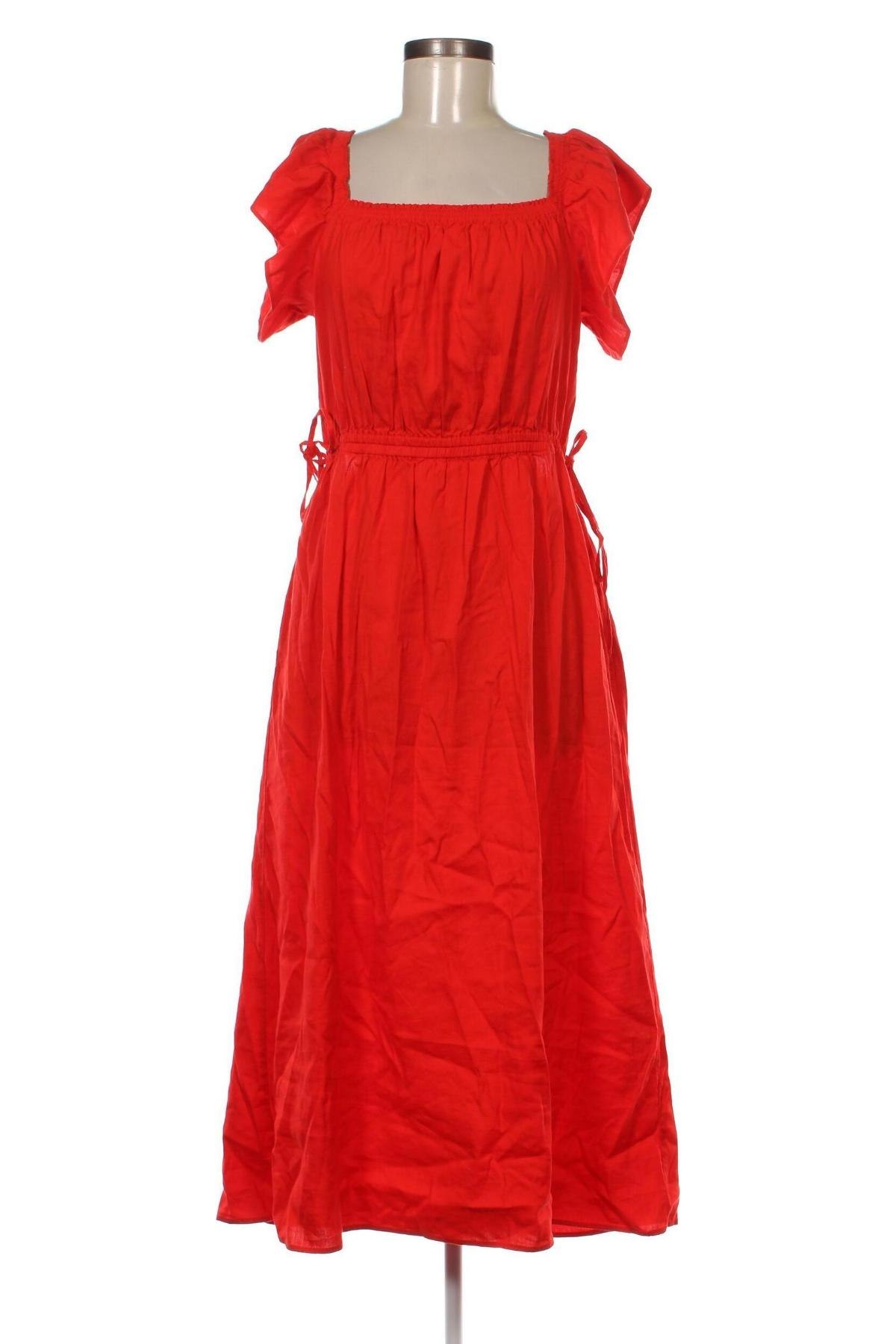 Φόρεμα Uniqlo, Μέγεθος L, Χρώμα Κόκκινο, Τιμή 30,00 €