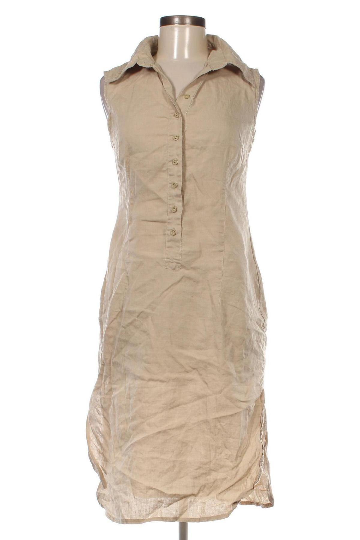 Kleid United Colors Of Benetton, Größe M, Farbe Beige, Preis € 24,55