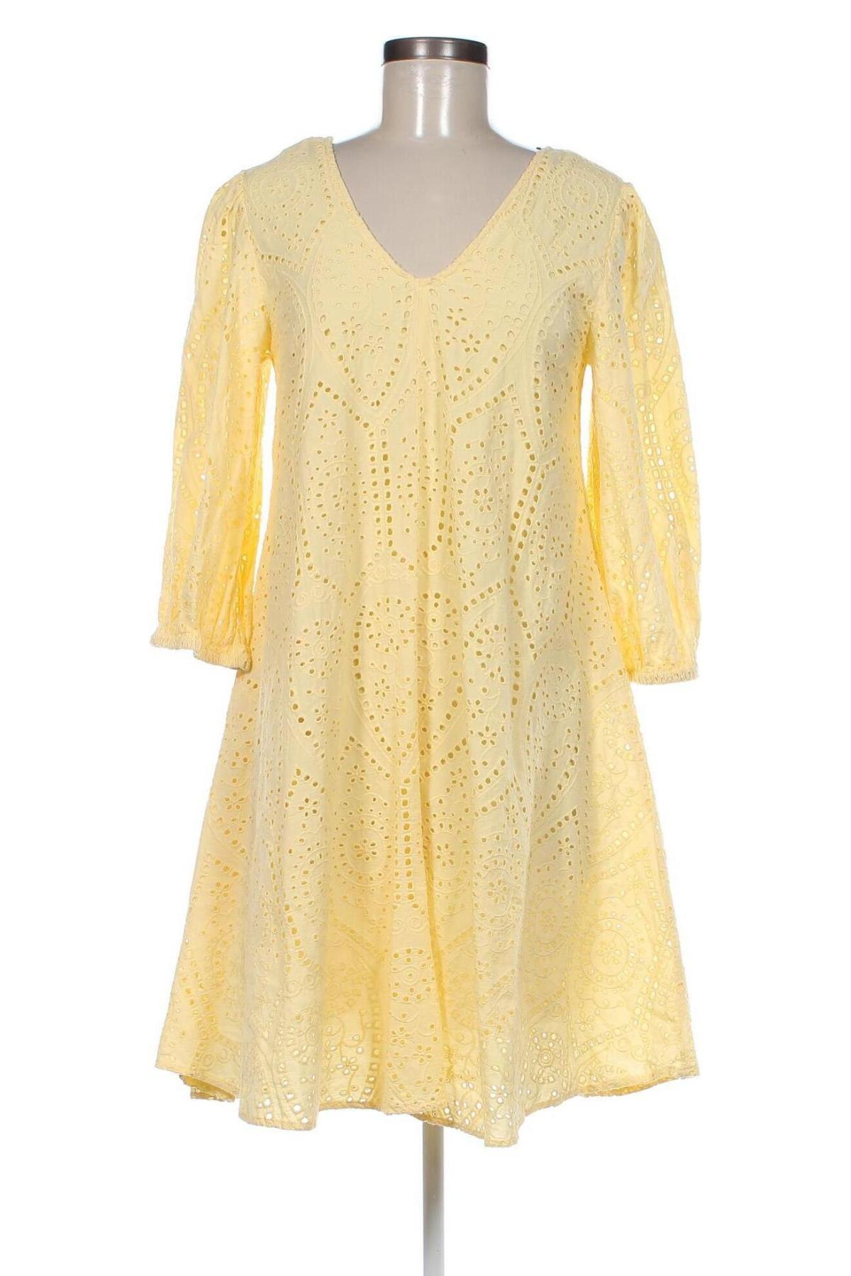 Kleid Y.A.S, Größe S, Farbe Gelb, Preis 42,00 €