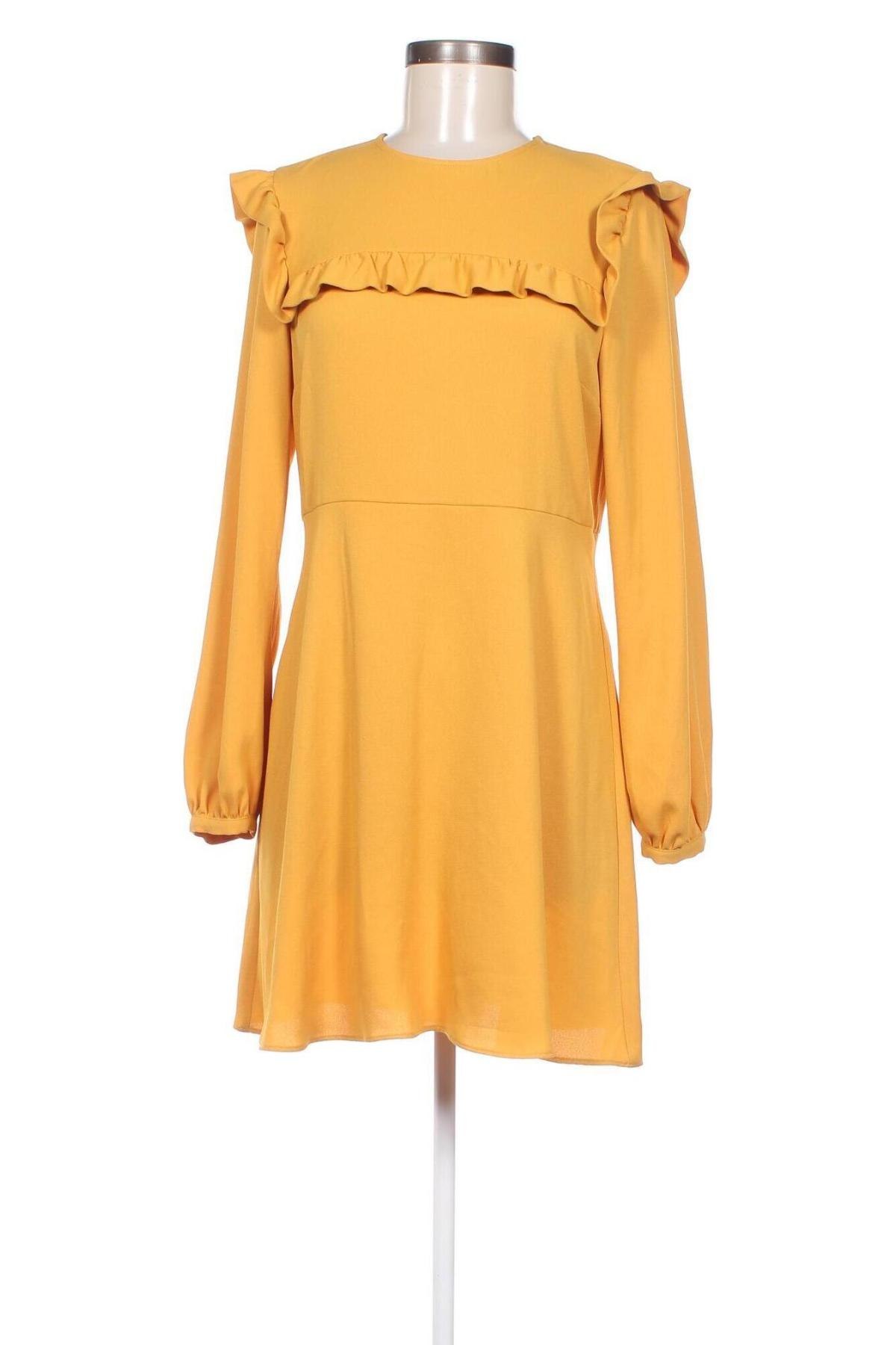 Φόρεμα Zara, Μέγεθος L, Χρώμα Κίτρινο, Τιμή 23,15 €