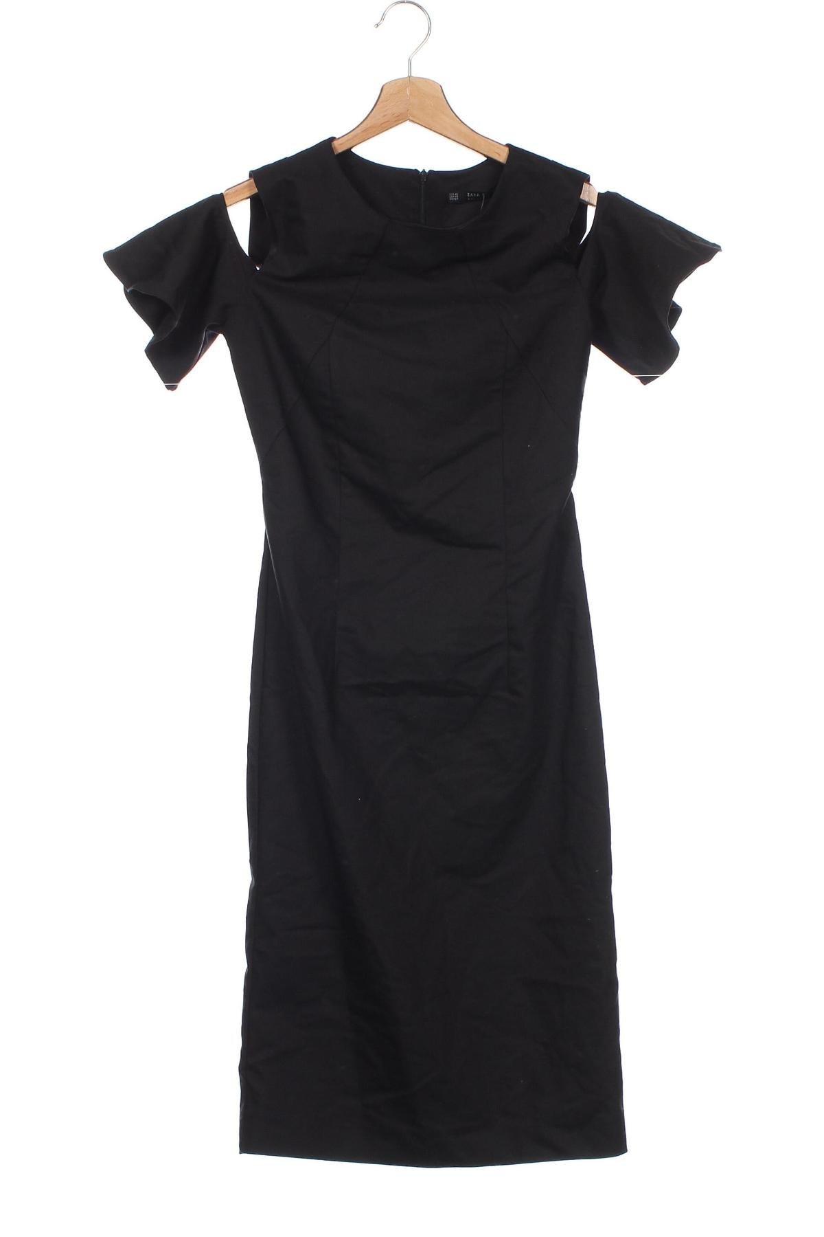 Rochie Zara, Mărime XS, Culoare Negru, Preț 81,11 Lei