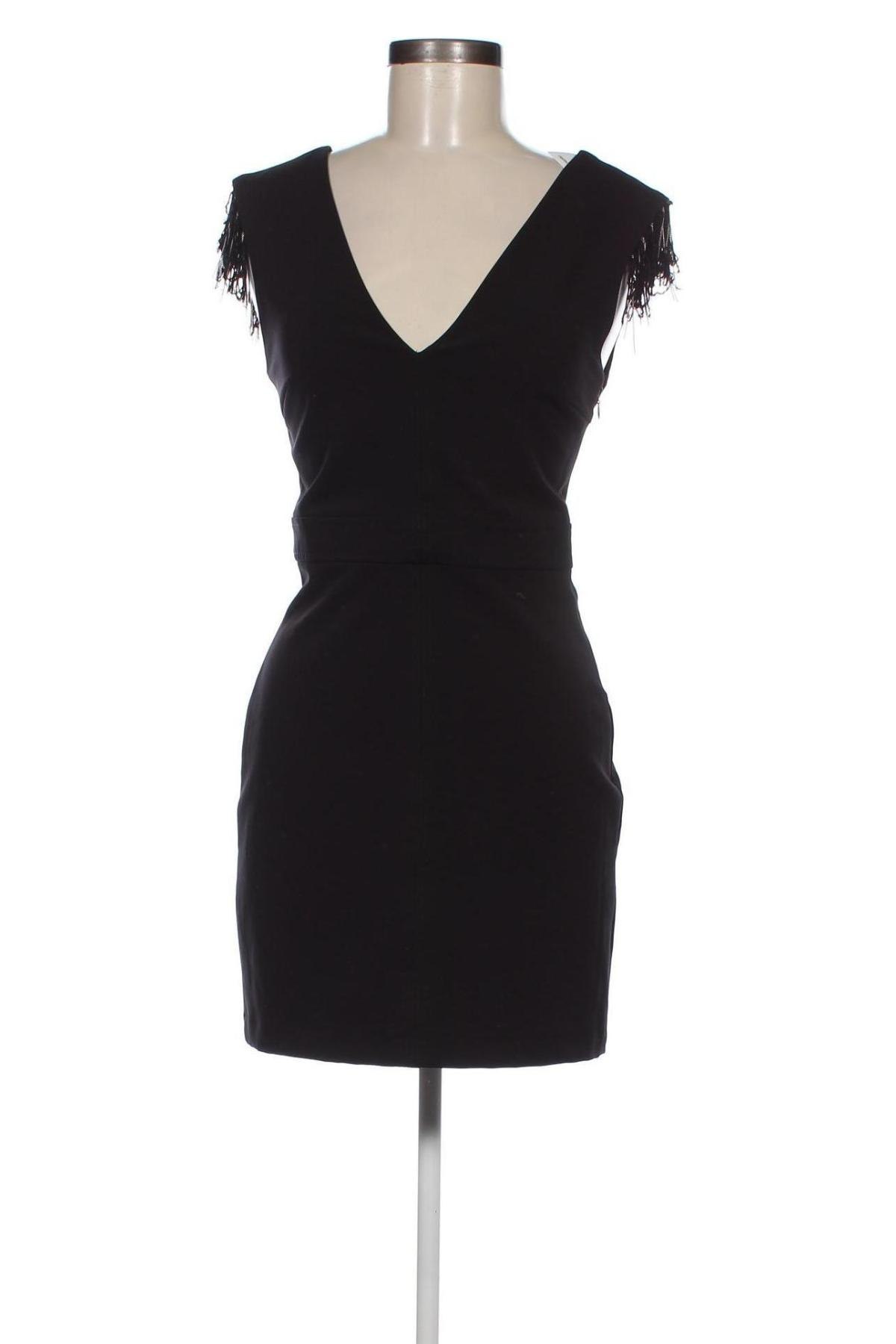 Kleid Zara, Größe M, Farbe Schwarz, Preis 10,43 €