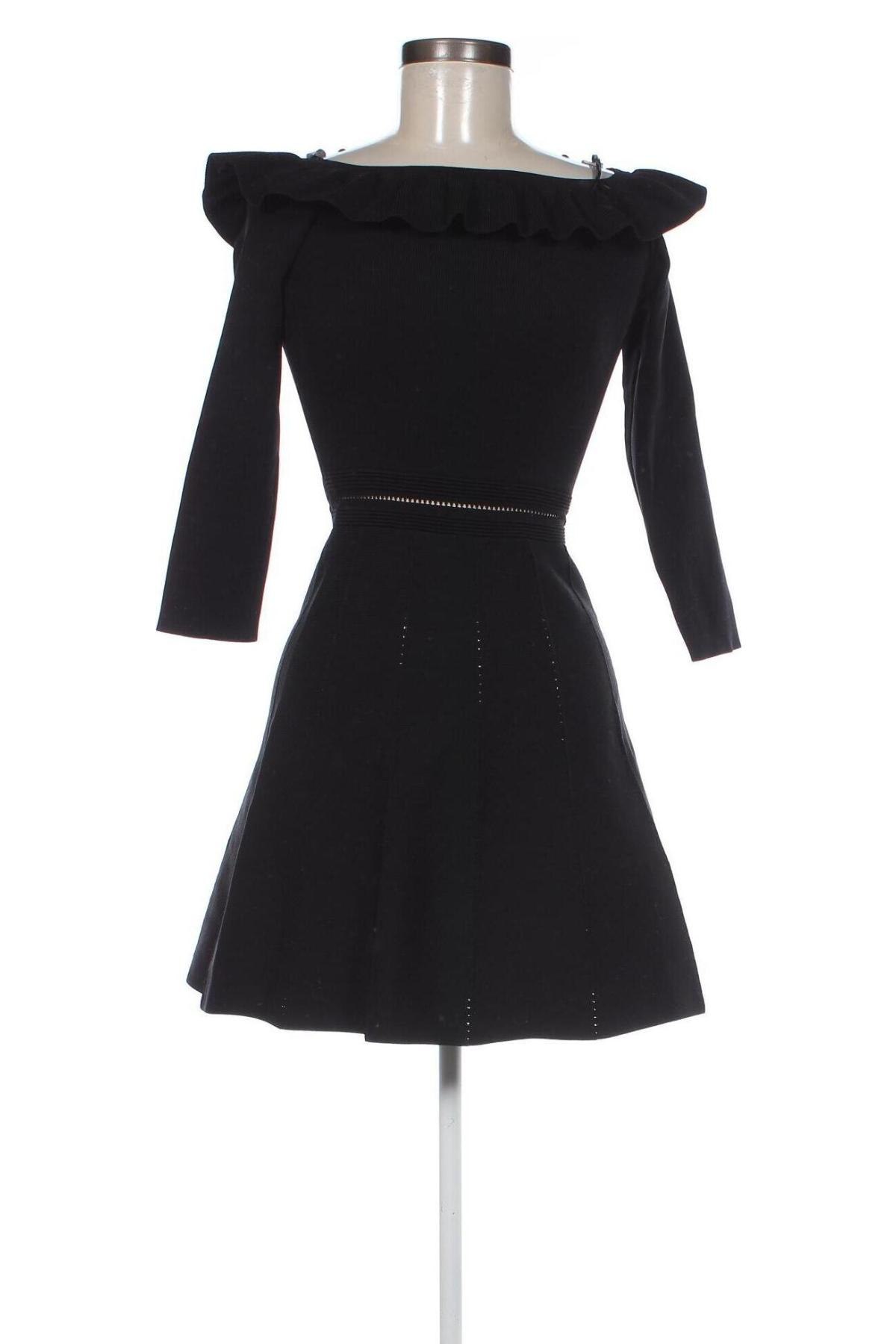 Kleid Zara, Größe S, Farbe Schwarz, Preis 7,46 €