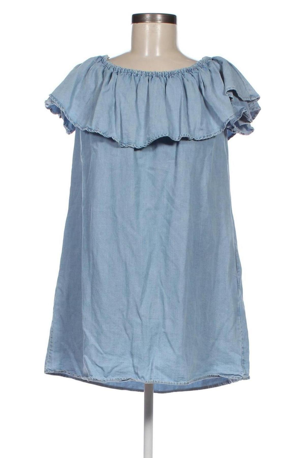 Kleid Zara, Größe S, Farbe Blau, Preis € 7,45