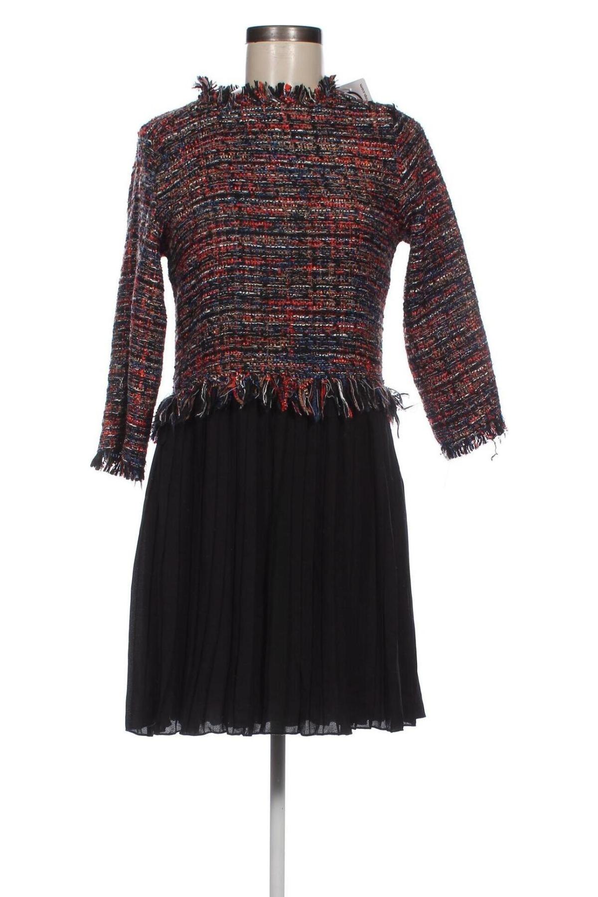 Kleid Zara, Größe S, Farbe Mehrfarbig, Preis 7,98 €