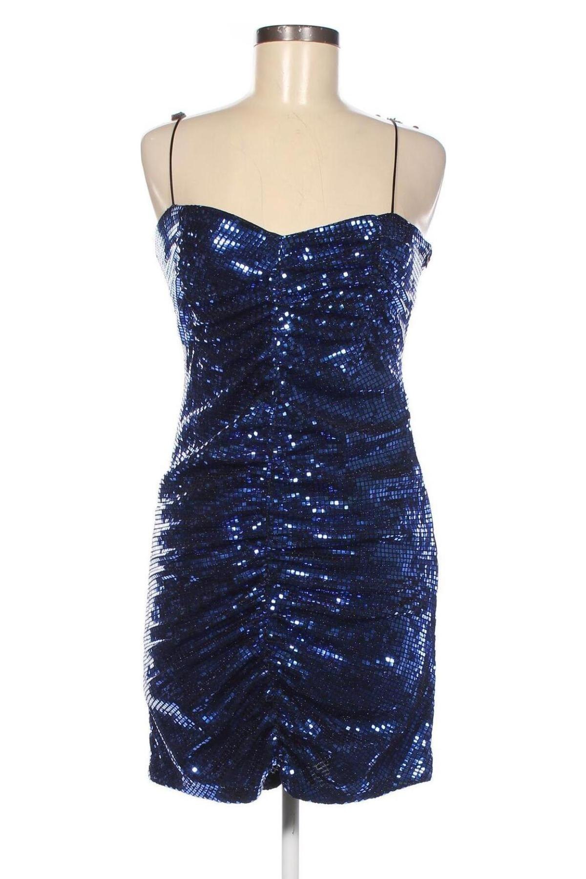 Kleid Zara, Größe L, Farbe Blau, Preis 13,66 €