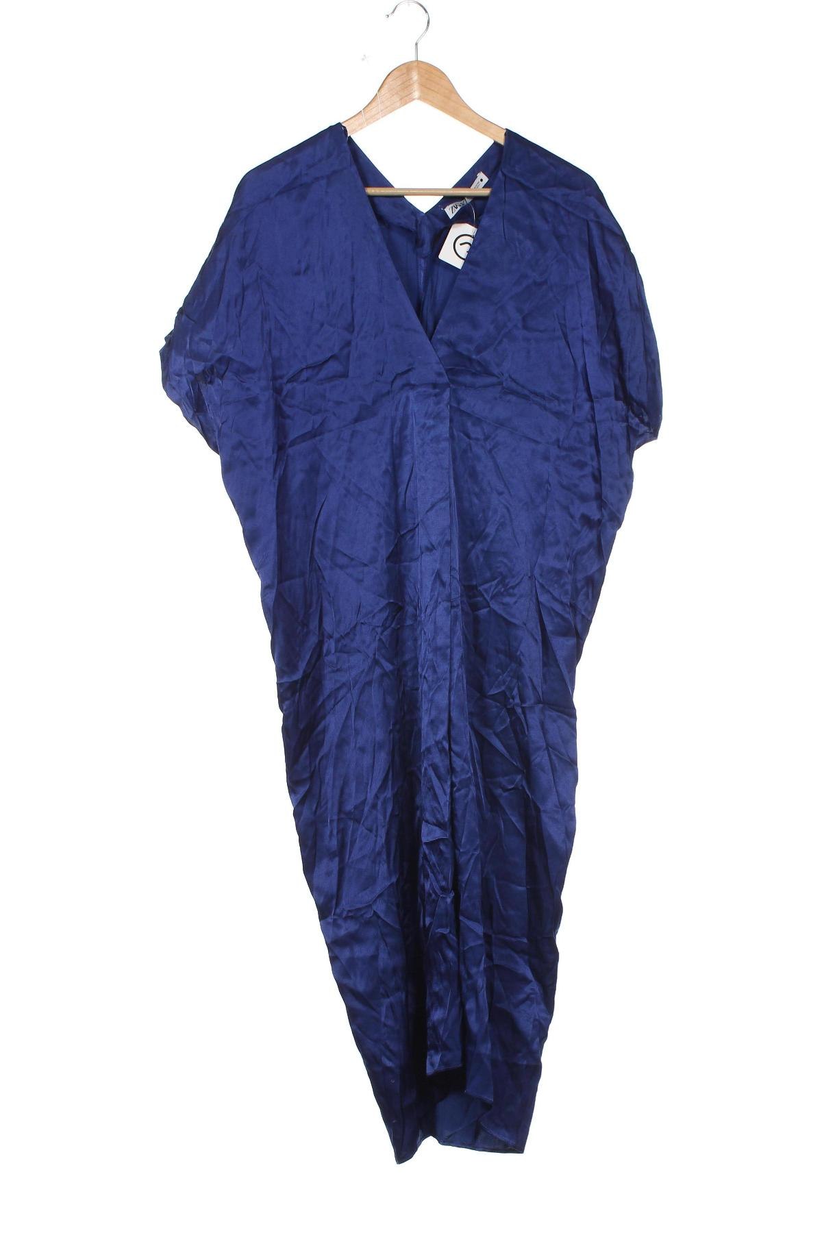 Šaty  Zara, Velikost XS, Barva Modrá, Cena  685,00 Kč