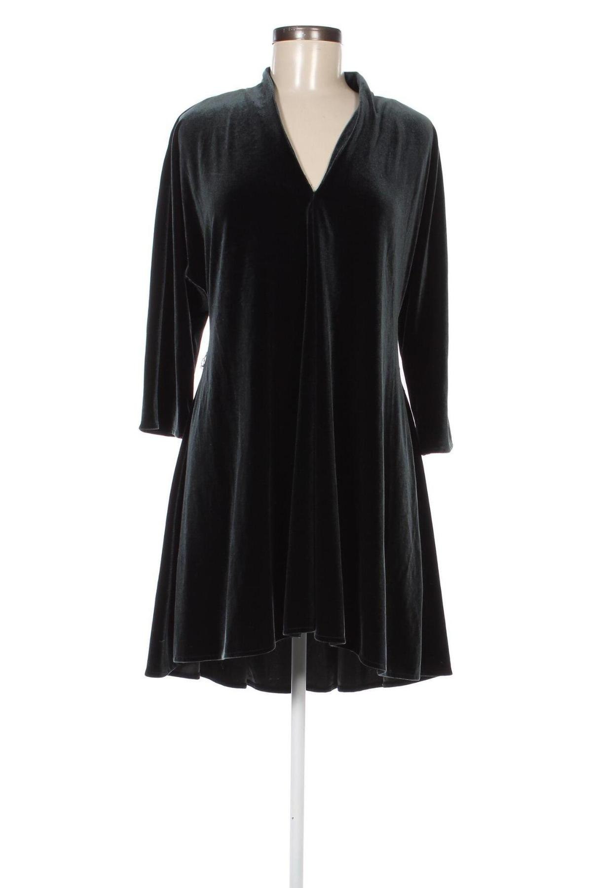 Kleid Zara, Größe S, Farbe Grün, Preis 8,46 €