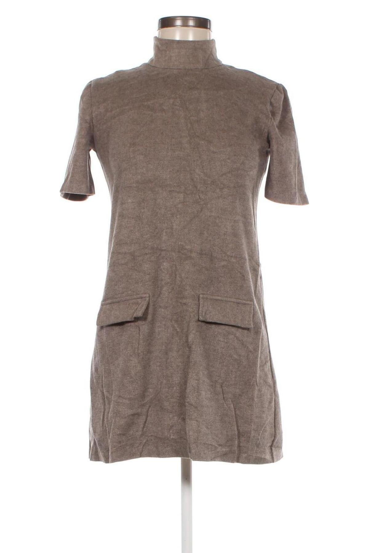 Kleid Zara, Größe S, Farbe Braun, Preis 7,52 €