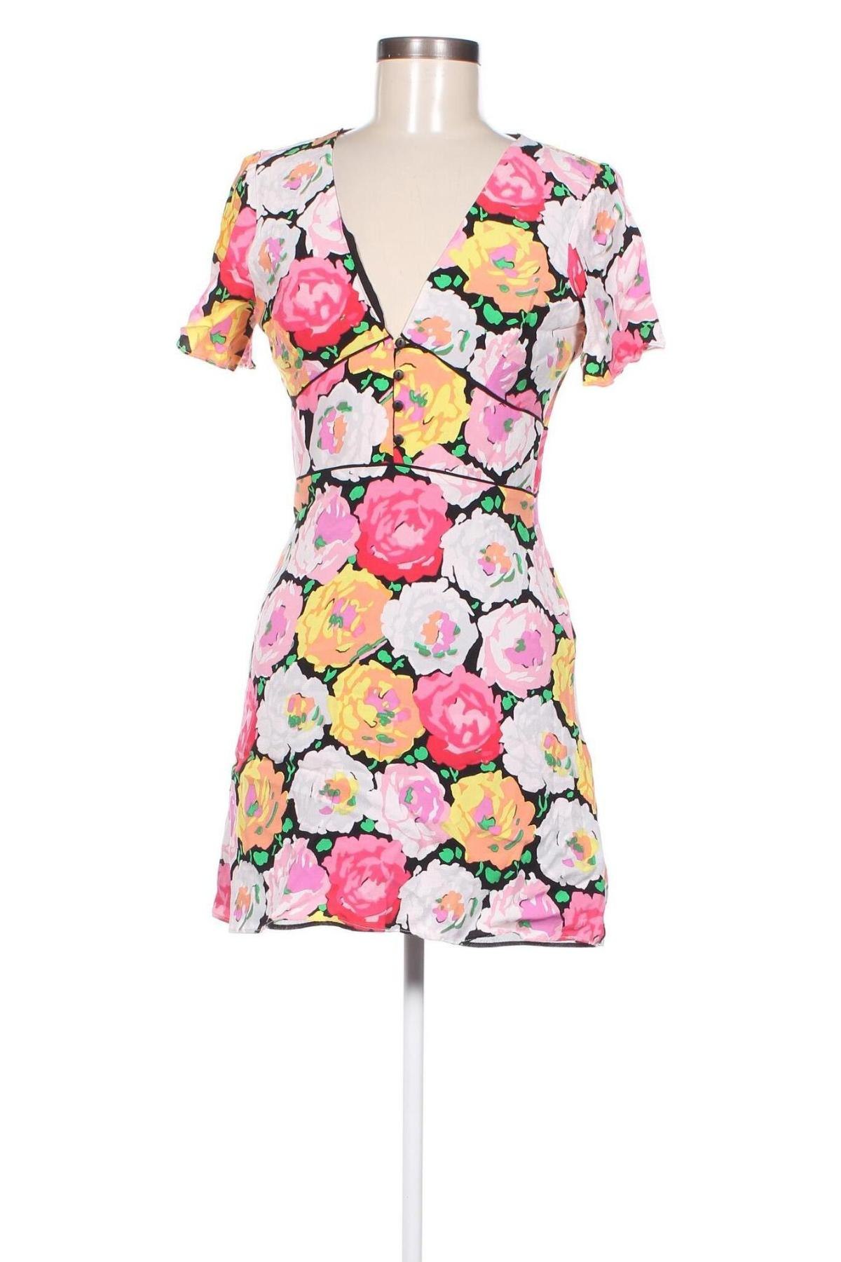 Kleid Zara Trafaluc, Größe M, Farbe Mehrfarbig, Preis 16,25 €