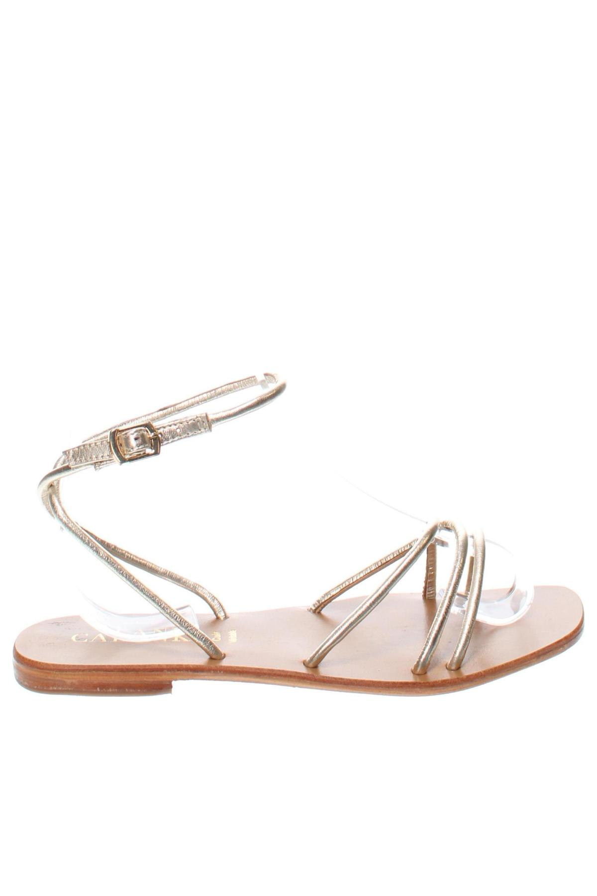 Sandalen Calank, Größe 37, Farbe Golden, Preis 31,96 €