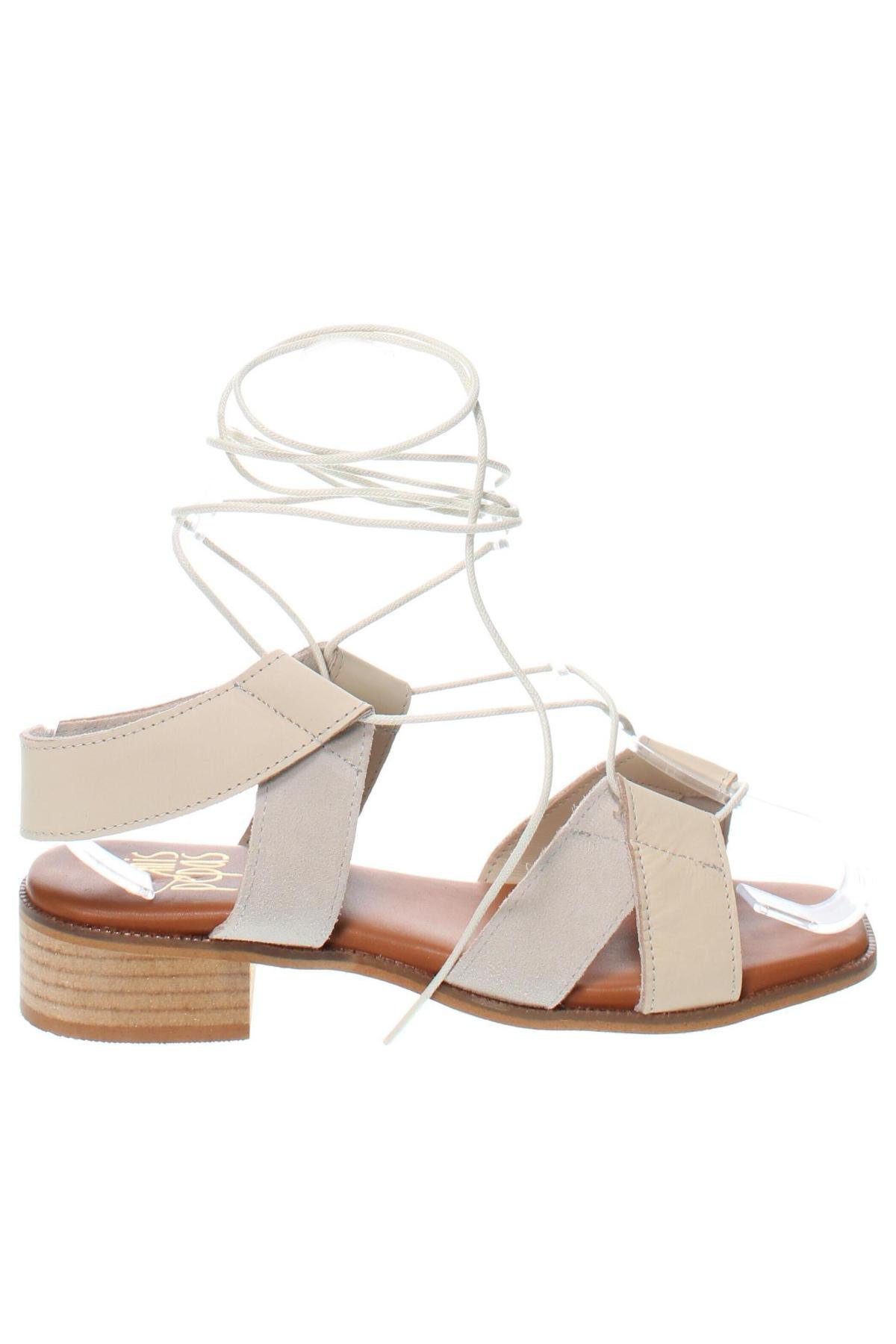 Sandalen Mis Pepas, Größe 39, Farbe Beige, Preis 63,92 €