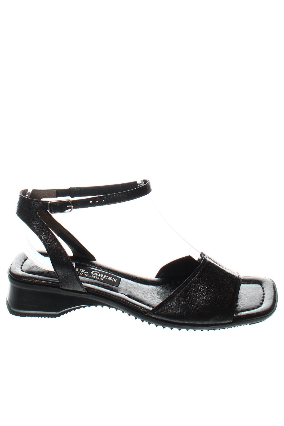 Sandalen Paul Green, Größe 38, Farbe Schwarz, Preis 45,52 €