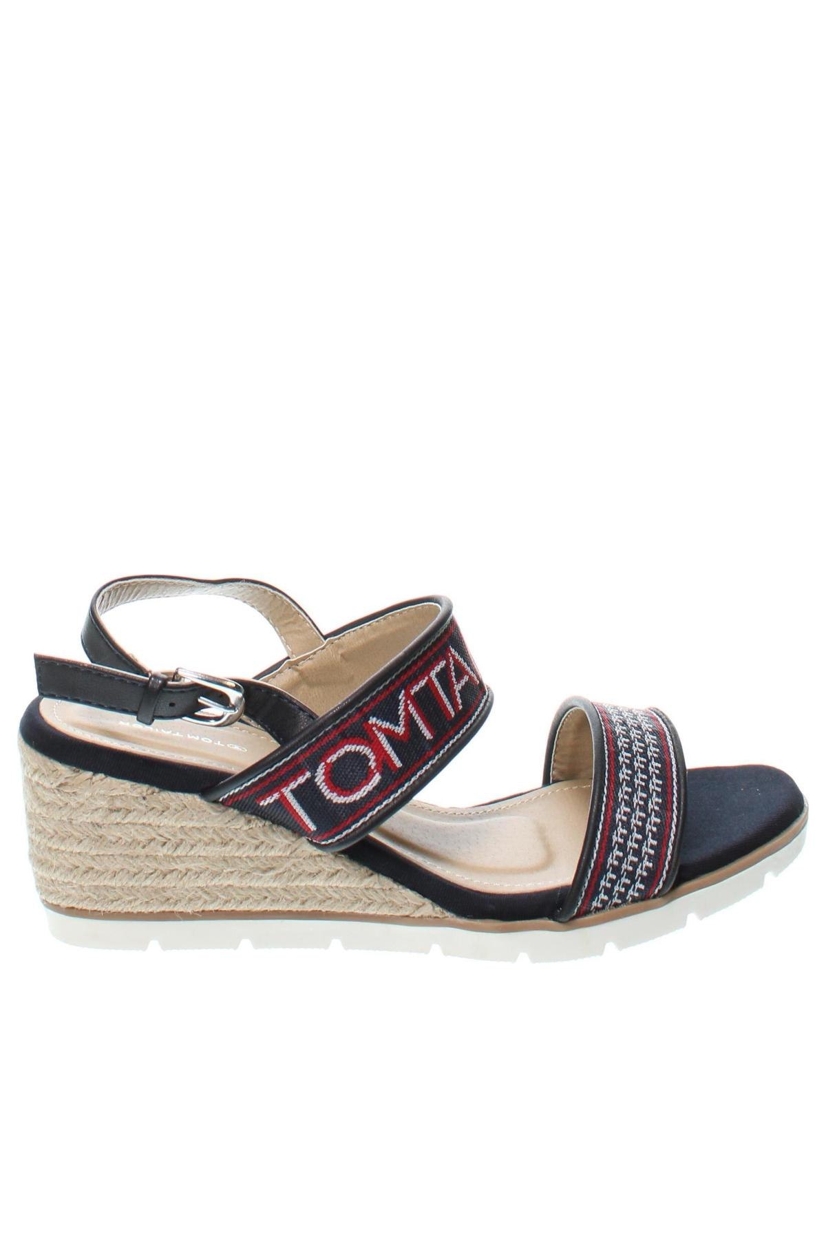 Sandalen Tom Tailor, Größe 41, Farbe Mehrfarbig, Preis € 47,94