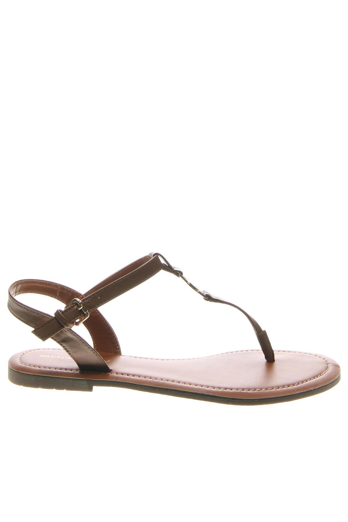 Sandalen Tom Tailor, Größe 40, Farbe Braun, Preis 47,94 €