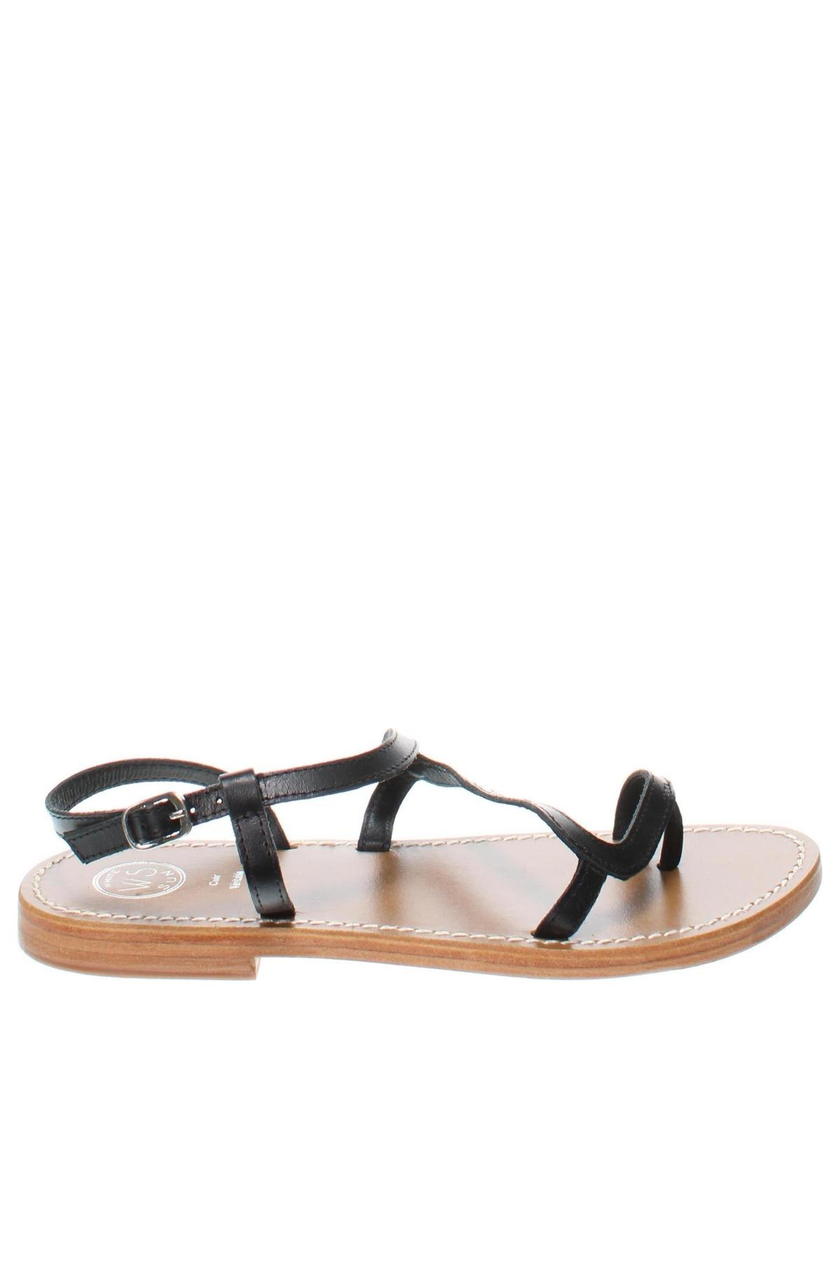 Sandalen White Sun, Größe 39, Farbe Schwarz, Preis € 25,57