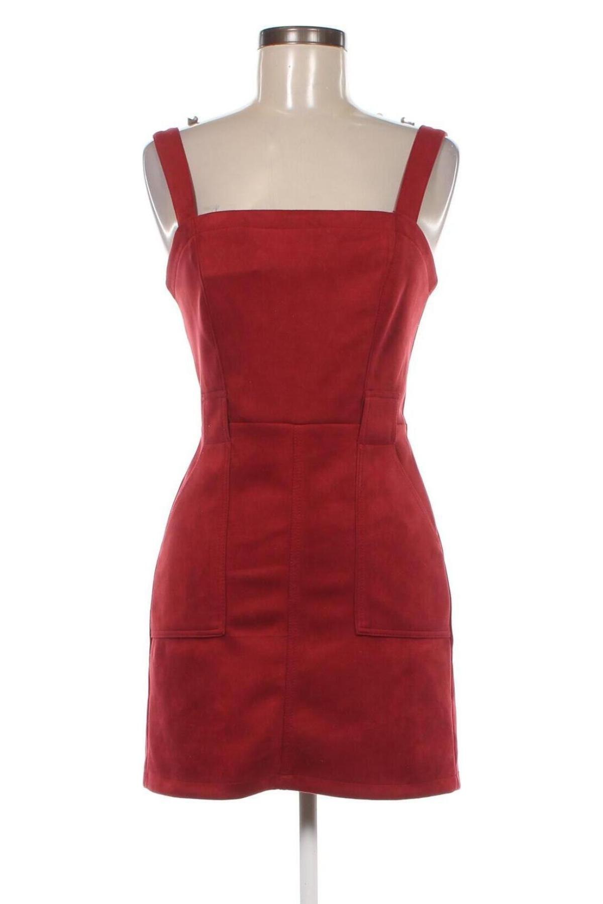 Latzkleid Bershka, Größe S, Farbe Rot, Preis 8,07 €