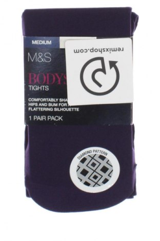 Pančuchy. Marks & Spencer, Veľkosť M, Farba Fialová, Cena  15,35 €