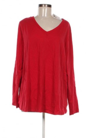 Dámská halenka Belle Curve, Velikost 4XL, Barva Červená, Cena  129,00 Kč