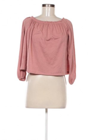 Bluzka damska Bershka, Rozmiar S, Kolor Popielaty róż, Cena 25,99 zł