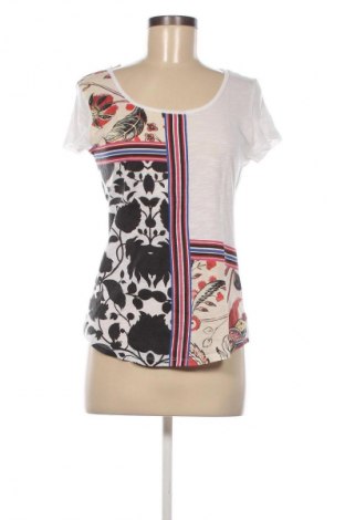 Дамска блуза Desigual, Размер S, Цвят Многоцветен, Цена 41,00 лв.