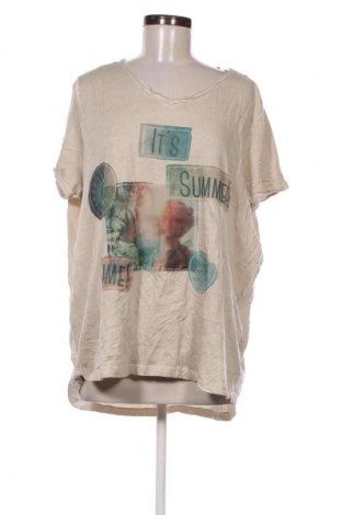 Damen Shirt Gina Benotti, Größe XXL, Farbe Beige, Preis 13,99 €