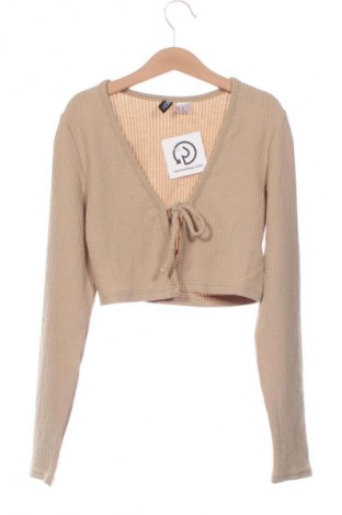 Дамска блуза H&M Divided, Размер XS, Цвят Бежов, Цена 19,99 лв.