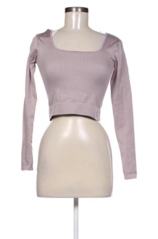 Bluzka damska H&M Sport, Rozmiar S, Kolor Popielaty róż, Cena 53,93 zł