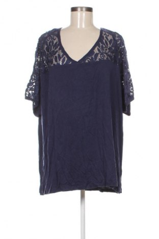 Γυναικεία μπλούζα Love Your wardrobe, Μέγεθος 3XL, Χρώμα Μπλέ, Τιμή 29,99 €