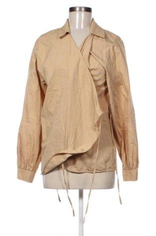Damen Shirt NA-KD, Größe M, Farbe Beige, Preis 23,99 €