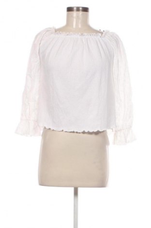 Bluză de femei Pull&Bear, Mărime M, Culoare Alb, Preț 24,99 Lei