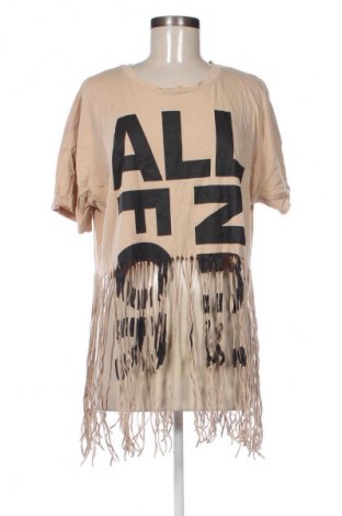 Bluzka damska Pull&Bear, Rozmiar S, Kolor Beżowy, Cena 43,68 zł