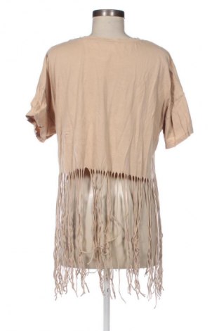 Bluzka damska Pull&Bear, Rozmiar S, Kolor Beżowy, Cena 43,68 zł