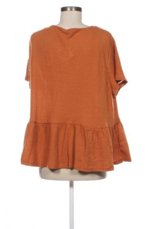 Bluzka damska SHEIN, Rozmiar 4XL, Kolor Pomarańczowy, Cena 62,99 zł