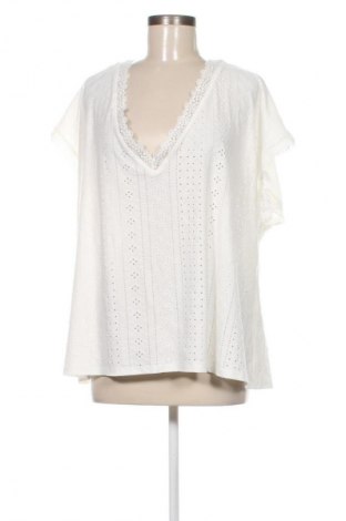 Дамска блуза SHEIN, Размер 4XL, Цвят Бял, Цена 19,99 лв.