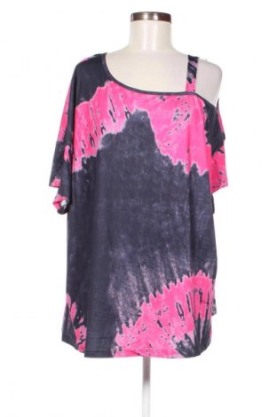 Γυναικεία μπλούζα SHEIN, Μέγεθος 4XL, Χρώμα Πολύχρωμο, Τιμή 12,99 €