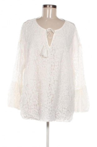 Damen Shirt SHEIN, Größe 4XL, Farbe Weiß, Preis 13,99 €
