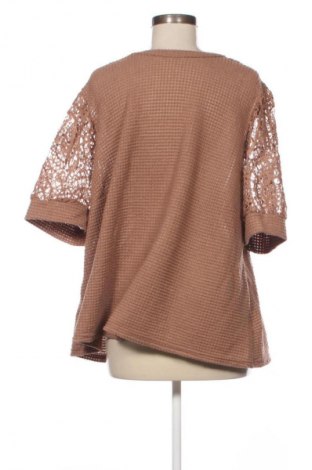 Damen Shirt SHEIN, Größe 3XL, Farbe Braun, Preis € 13,99