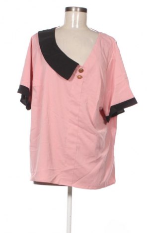Bluzka damska SHEIN, Rozmiar 3XL, Kolor Różowy, Cena 62,99 zł