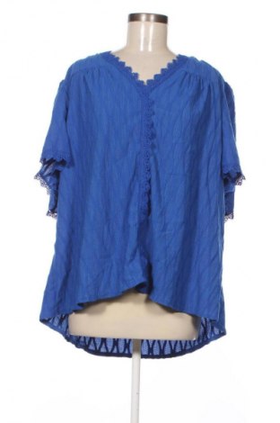 Bluzka damska SHEIN, Rozmiar 3XL, Kolor Niebieski, Cena 62,99 zł