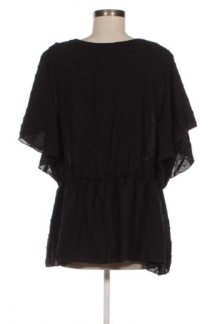 Дамска блуза SHEIN, Размер 4XL, Цвят Черен, Цена 19,99 лв.