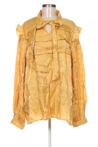 Bluzka damska SHEIN, Rozmiar 4XL, Kolor Żółty, Cena 62,99 zł