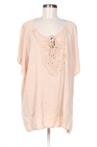 Damen Shirt SHEIN, Größe 3XL, Farbe Beige, Preis 13,99 €