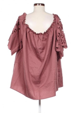 Дамска блуза SHEIN, Размер 4XL, Цвят Пепел от рози, Цена 19,99 лв.