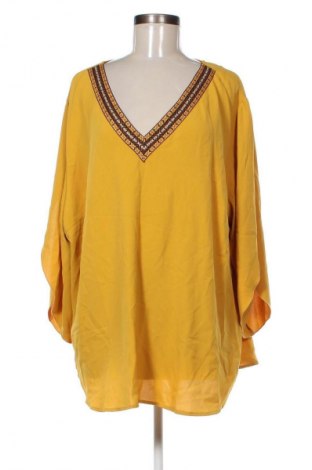 Damen Shirt SHEIN, Größe 4XL, Farbe Gelb, Preis € 13,99