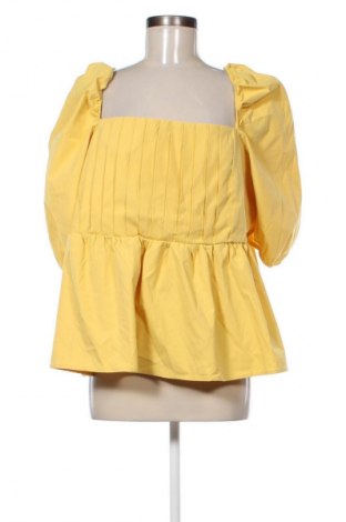 Bluzka damska SHEIN, Rozmiar 4XL, Kolor Żółty, Cena 62,99 zł
