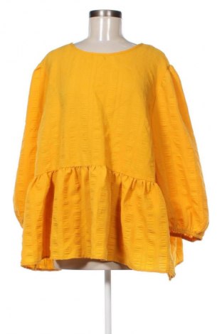 Дамска блуза SHEIN, Размер 4XL, Цвят Оранжев, Цена 19,99 лв.