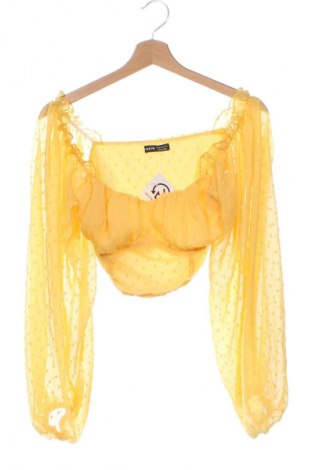 Bluzka damska SHEIN, Rozmiar XS, Kolor Żółty, Cena 62,99 zł